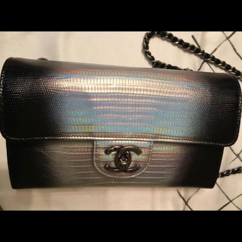 GENUINE LIZARD CHANEL BAG